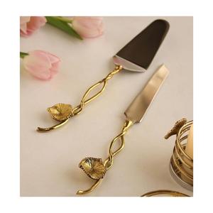Silver And Gold Polished Butter Knife Set With <b>Prime</b> Quality Customized Size And Shape Tableware Knife Set - Product Image 1
