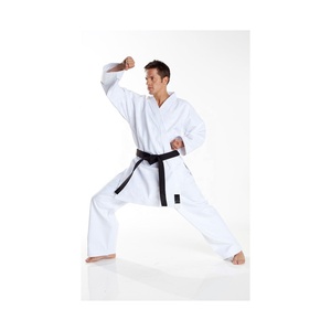 Uniformes de Karate para Hombre de Color Sólido, Alta Calidad, 100% Algodón, Elasticidad Ajustable, Transpirable, Ropa de Artes Marciales OEM, Más Vendidos - Product Image 3