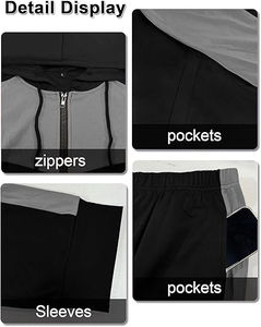 Vêtements de jogging pour femmes, taille adulte, survêtement confortable à manches longues, séchage rapide, survêtement zippé pour femmes, meilleur fournisseur en gros - Product Image 5