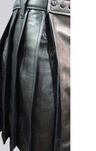 Hermoso Chaleco de cuero para hombre Chaleco de moda Chaleco de cuero estilo motorista para hombre Chaleco informal Precio al por mayor Chaleco de cuero - Product Image 4