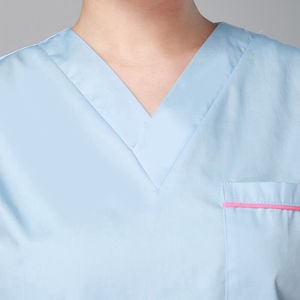 Le médical élégant des hommes/femmes frotte la dernière conception confortable d'uniformes de soins infirmiers avec le service d'OEM - Product Image 3