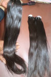 Compre 100% extensiones de cabello humano liso indio crudo sin procesar de alta calidad - Product Image 6