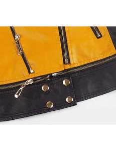 Veste en cuir pour femmes de conception professionnelle en toile respirante avec matériau de haute qualité au meilleur prix - Product Image 4