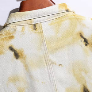 Fabricant de vêtements de haute qualité Veste vintage lourde pour hommes Veste en jean décontractée à fermeture éclair pour hommes - Product Image 4