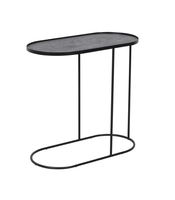 Mobilier de maison moderne Table d'appoint en métal Table basse en bois de stockage pour salon décoratif-Fabricant de gros exportateur