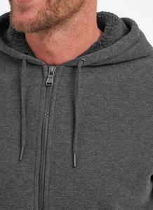 2025 nouveauté Logo personnalisé hommes sweat à capuche zippé manches longues respirant vêtements de Fitness pour les sports d'hiver porte à capuche - Product Image 3