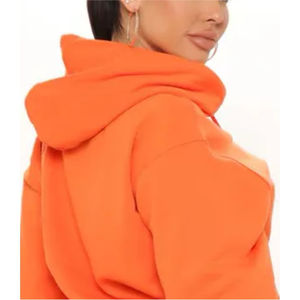 Service OEM 100% coton sweats à capuche lourds Construisez votre marque sweat à capuche sur mesure unisexe femmes sweats à capuche - Product Image 5