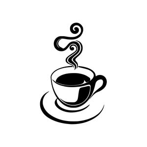 สติกเกอร์กาแฟร้อน-miyrem (มอเตอร์อัตโนมัติ-แล็ปท็อป-ตกแต่งผนัง) 30x45ซม - Product Image 1