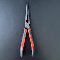 Kit d'outils manuels professionnels pour l'entretien industriel DIY, pince à bec long CR-MO, coupe-câble, pince de serrage 200 mm 3,2 mm