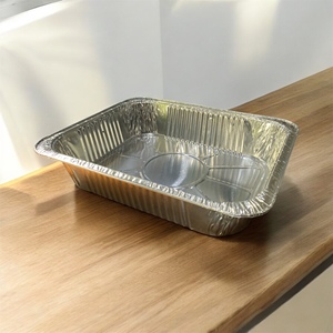 Plateau de cuisson rectangulaire en aluminium jetable fabriqué au Vietnam 5000ml prix de gros - Product Image 5