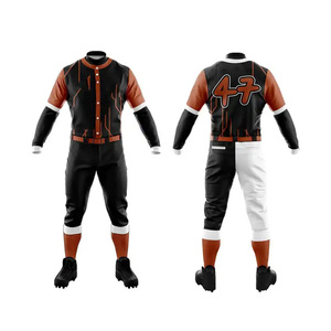 Uniformes de béisbol Ropa de calidad tailandesa Sublimación Impresión Equipo Camisetas de béisbol Venta al por mayor Camisetas de béisbol baratas - Product Image 4