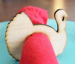 Turkey Wood <b>Napkin</b> <b>Rings</b> Thanksgiving <b>Napkin</b> <b>rings</b> Large Size Turkey Accessories Hotels Tableware <b>wooden</b> <b>Napkin</b> <b>Rings</b> Buckles - Product Image 3