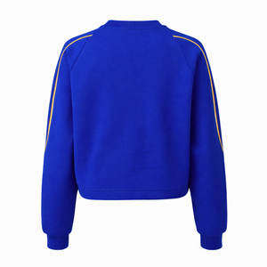 Sweat-shirt décontracté en coton pour femme Sigma Gamma Rho Sorority, pull à col rond brodé en jersey tricoté - Product Image 4