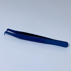 Pince à épiler pour faux cils en acier inoxydable de qualité fine droite et incurvée - Product Image 2