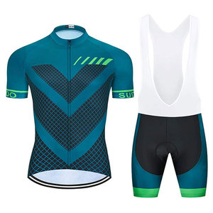 Tenue de cyclisme respirante grande taille la plus vendue avec logo personnalisé, 100 % polyester, couleur personnalisée, fabriquée au Pakistan - Product Image 1