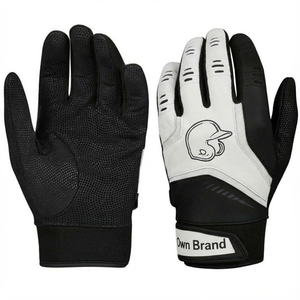 Professional Custom Design Colors Size Batting Gloves Wholesale Soft Leather Palm Engineered Flex Zones <b>Softball</b> Batting Gloves - Product Image 2