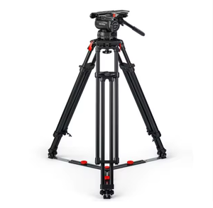 Nuevo Trípode FAV System Cine 7+7 FT MS con Cabezal Fluido, Altura Máxima de 180 cm, Plegable de Aluminio para Uso con Cámara y Video - Product Image 2