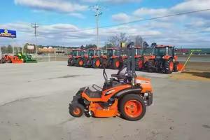 Tondeuse à gazon autoportée Kubota G261-HD-54 à haute productivité 42 pouces avec pompe à moteur et engrenage Puissance 1200W-1800W - Product Image 5