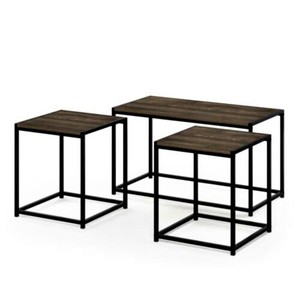 Mesa de centro de lujo moderna con marco de hierro dorado con diseño ajustable para muebles para el hogar de la sala de estar - Product Image 3