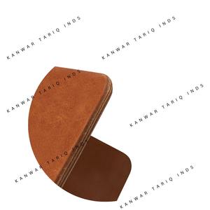 Portefeuille porte-cartes magnétique tendance pour hommes Boucles de ceinture de qualité en laiton massif Portefeuille en cuir véritable - Product Image 5