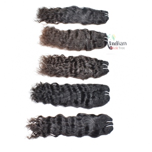 Venta al por mayor 100% vietnamita solo donante cutícula alineada onda natural rizado virgen extensiones de cabello humano paquetes negros - Product Image 4