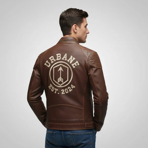 Veste polaire personnalisée en polyester/coton avec col montant en toile enduite, design hiver, coupe-vent et respirante, vente en gros 2026 - Product Image 5