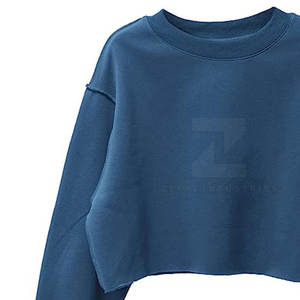 Sudadera Ligera y Transpirable de Algodón 100% para Mujer, con Logotipo Frontal, Calidad Premium, Ropa Casual Personalizable - Product Image 2