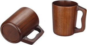 Taza de madera de alta calidad Koi, tazas de madera con aislamiento de doble pared más vendidas para bebidas frías y calientes, madera duradera Koi - Product Image 3