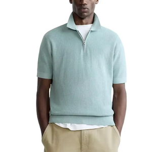 Polo de Golf Personalizado de Manga Corta de Algodón para Hombre, Polo Transpirable de Alta Calidad al por Mayor - Product Image 1