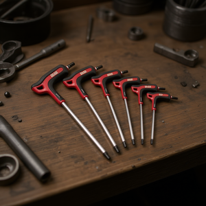 ชุดกุญแจหกเหลี่ยมแบบตัวผู้ 6 ชิ้น ยี่ห้อ Usag พร้อมด้ามจับแบบสองวัสดุ - Product Image 3