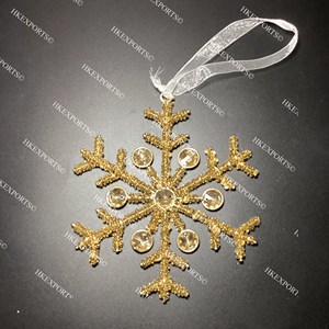 Adornos navideños con cuentas multicolores hechos a mano Decoraciones colgantes festivas exclusivas para la temporada - Product Image 4