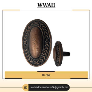 ลูกบิดทองเหลือง/เหล็กหล่อสำหรับลิ้นชักตู้ประตู - Product Image 2