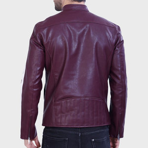 New Design Custom Made <b>Men</b> <b>Leather</b> <b>Jacket</b> Wholesale <b>Leather</b> <b>Jacket</b> Comfortable <b>Leather</b> <b>Jacket</b> - Product Image 3