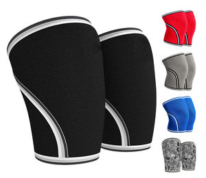 Rodilleras de Protección Profesional de Neopreno de 7 mm de Grosor, Transpirables, Plegables y Ligeras, con Logotipo Personalizado, para Levantamiento de Pesas - Product Image 6