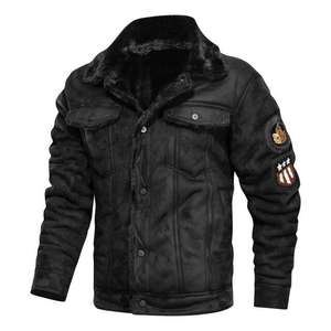 Veste en cuir d'agneau pour homme de qualité supérieure OEM, couleurs et tailles personnalisées, vente en gros ODM - Product Image 5
