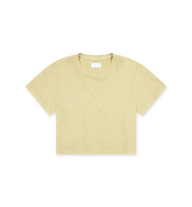 2024 camisetas personalizadas al por mayor para mujer, Camiseta básica de manga corta con cuello redondo personalizada 100% algodón, Camiseta corta para mujer - Product Image 2