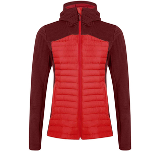 Chaqueta acolchada para mujer, chaqueta acolchada informal para mujer, abrigo de invierno con cremallera completa, abrigo grueso con capucha, cálido, para viajes y uso diario - Product Image 1