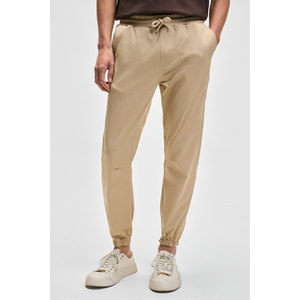Pantalones de Cintura Elástica con Textura Lavada y Tejida para Hombre, Talla Grande, Marca GRIMELANGE - Product Image 4