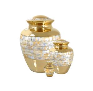 Urna de cremación de latón con estampado de pata de Mascota, urnas funerarias tradicionales de latón más vendidas para cenizas de mascotas con el mejor diseño - Product Image 4