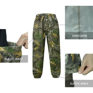 Traje de lluvia de camuflaje impermeable para hombre, equipo de lluvia ligero transpirable para senderismo y Camping - Product Image 4