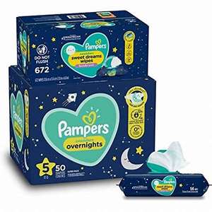 Pañales Pampers Swaddlers Overnights de Ajuste Cómodo para Bebés Recién Nacidos, Suaves, Transpirables, con Protección Nocturna Contra Fugas - Product Image 4