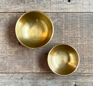 Tazón de Latón Pulido de Alta Calidad, Ecológico, Estilo Clásico Personalizado, para Uso en el Hogar y Fiestas, Precio al por Mayor - Product Image 1