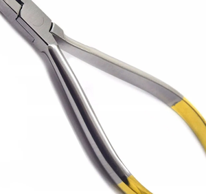 Dental Z-Bend 0,75mm Alambre Doblado Bucle Formando TC Alicates de ortodoncia Instrumentos quirúrgicos Acero inoxidable CE - Product Image 5