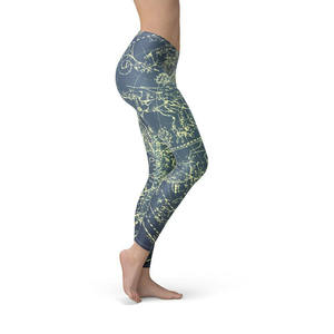 Leggings de sublimation pour femmes, tendance, de haute qualité, matière douce, personnalisés, vêtements de fitness et d'entraînement, leggings de sublimation pour femmes - Product Image 6