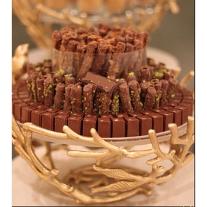 Nouvelle arrivée design vintage forme carrée chocolat plats de service et bol doué bol en cuivre de qualité de luxe au prix le moins cher - Product Image 2