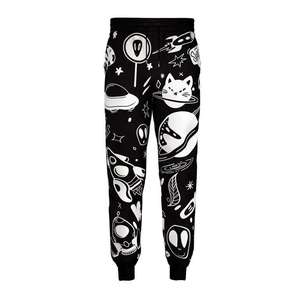 Men's Plus Size <b>Bowling</b> Training Sweatpants Mid Elastic Joggers Zipper Pockets Sublimated Casual Fitness Sports Wear OEM Service - Product Image 5