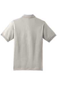 เสื้อยืดผู้ชายน้ำหนักมากโลโก้ออกแบบได้ตามต้องการสำหรับ220-280gsm โปโลชุดเล่นกอล์ฟเป็นมิตรกับสิ่งแวดล้อมแนวสตรีทแบบถักสไตล์ลำลองคุณภาพสูง - Product Image 5