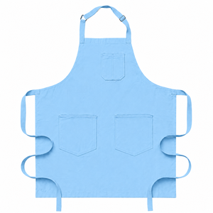Factory Wholesale <b>Apron</b> Thickened Polyester Cotton Canvas <b>Apron</b> New Household <b>Kitchen</b> <b>Aprons</b> - Product Image 1