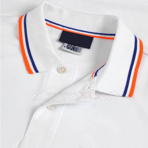 Algodón Sólido Largo Slim Fit Secado rápido para Cuello Camisetas de hombre Tamaño personalizable Casual - Product Image 2