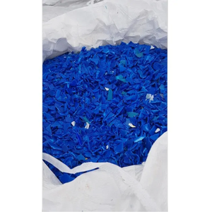 Alta calidad HDPE Blue Drums Scrap Flakes Regrind Oferta barata para aplicaciones de moldeo y embalaje - Product Image 2